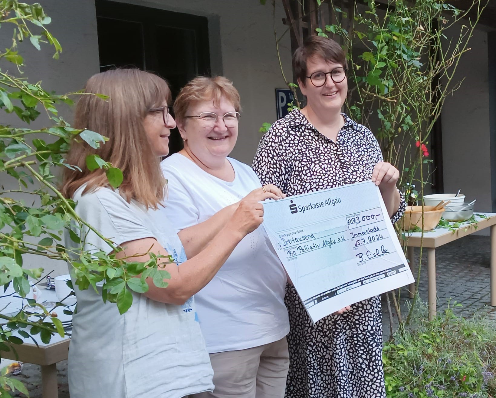 Spendenübergabe Frauenbund Immenstadt